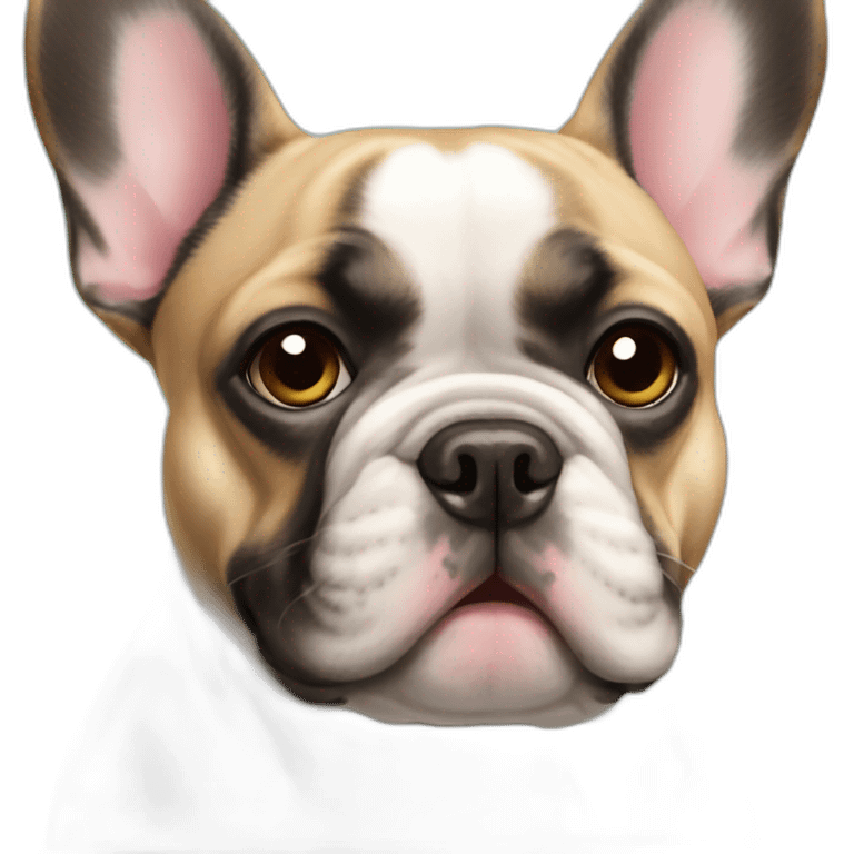 French bulldog emoji