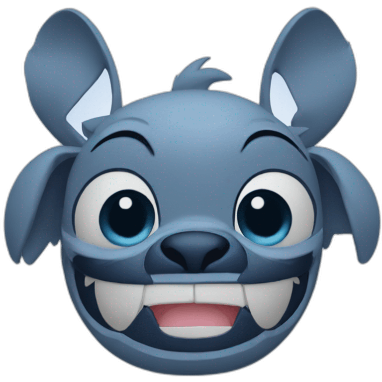 Stitch su krokmou emoji