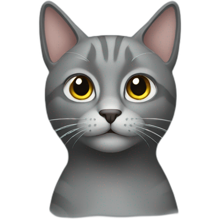 grey cat emoji