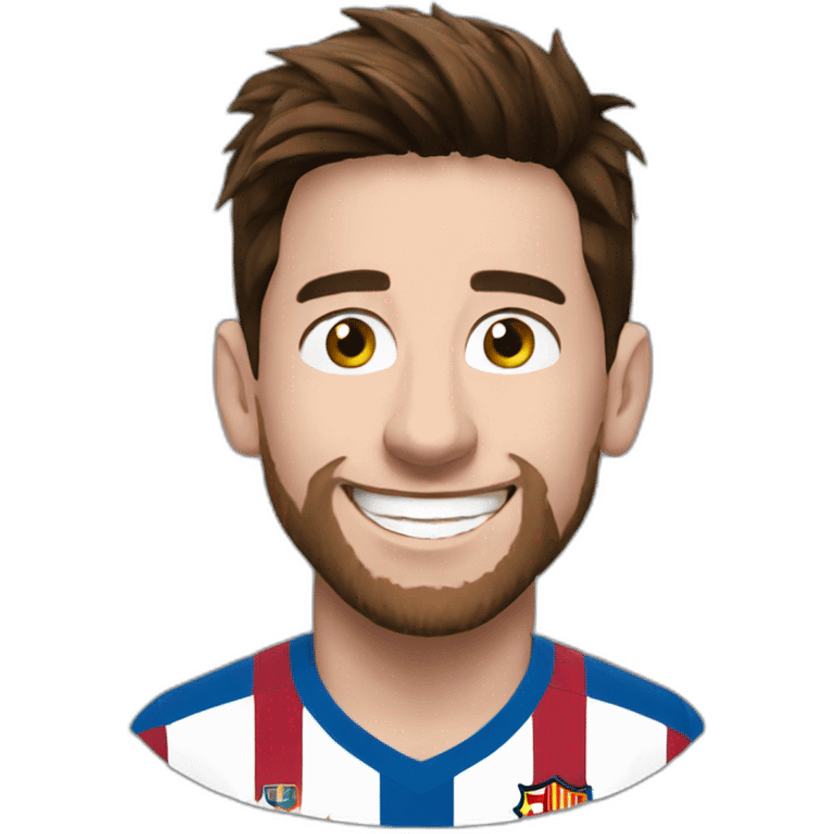 Happy-messi emoji