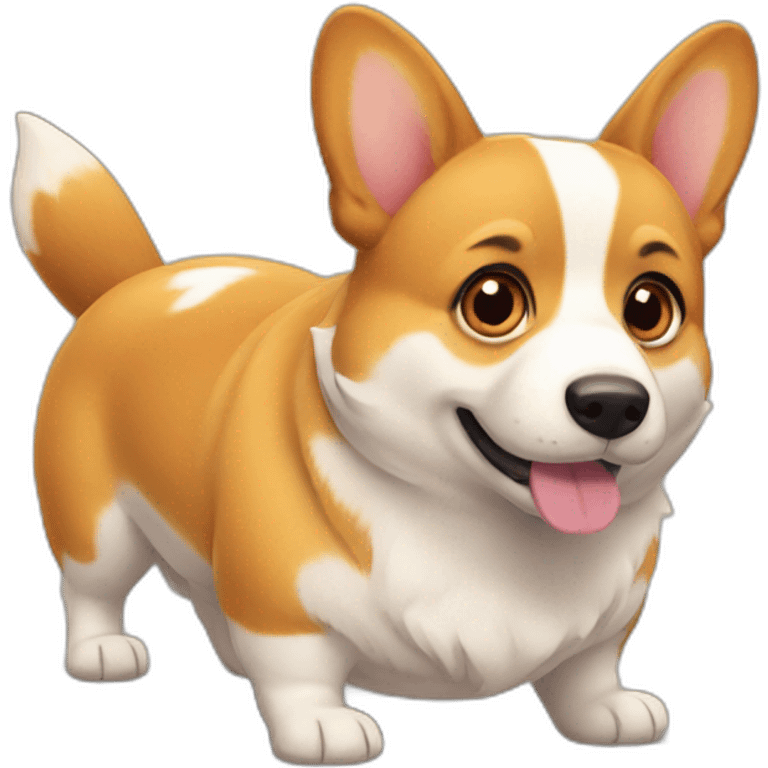 Chonk corgi emoji