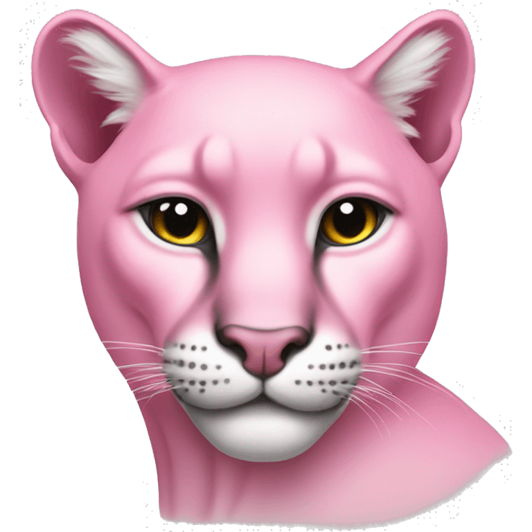 Pink puma  emoji