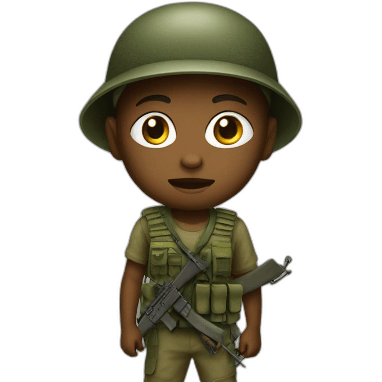 child soldier emoji