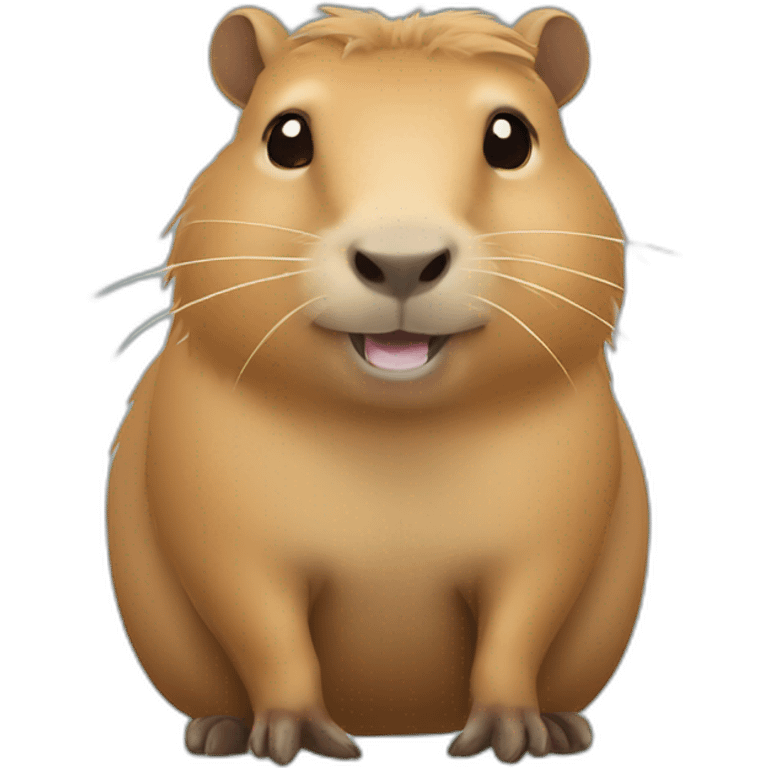 Capybara emoji