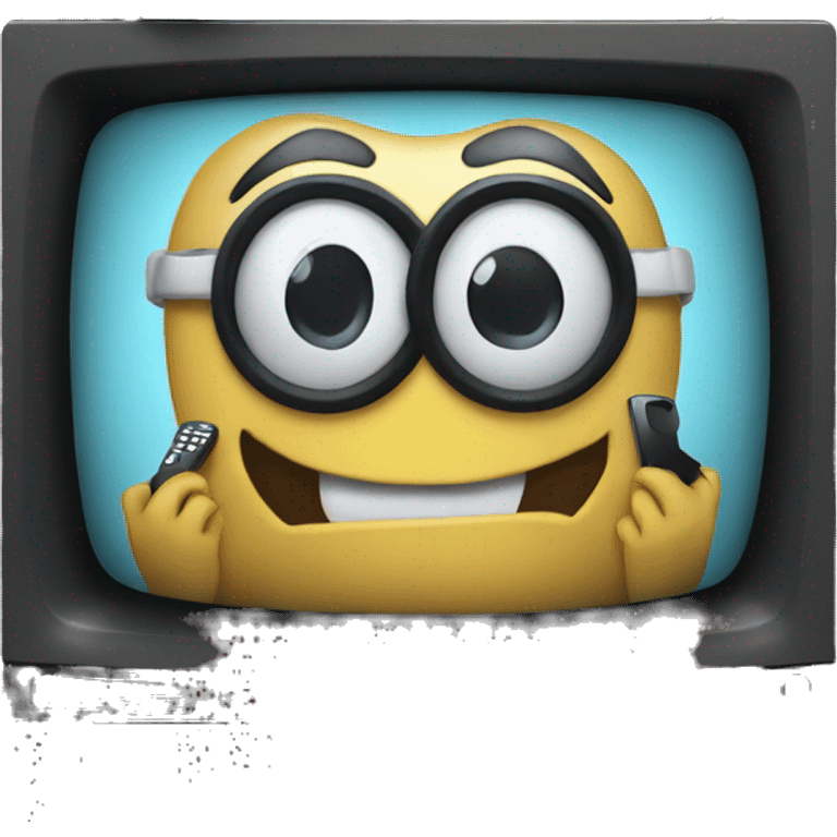 Big tv with sound system emoji