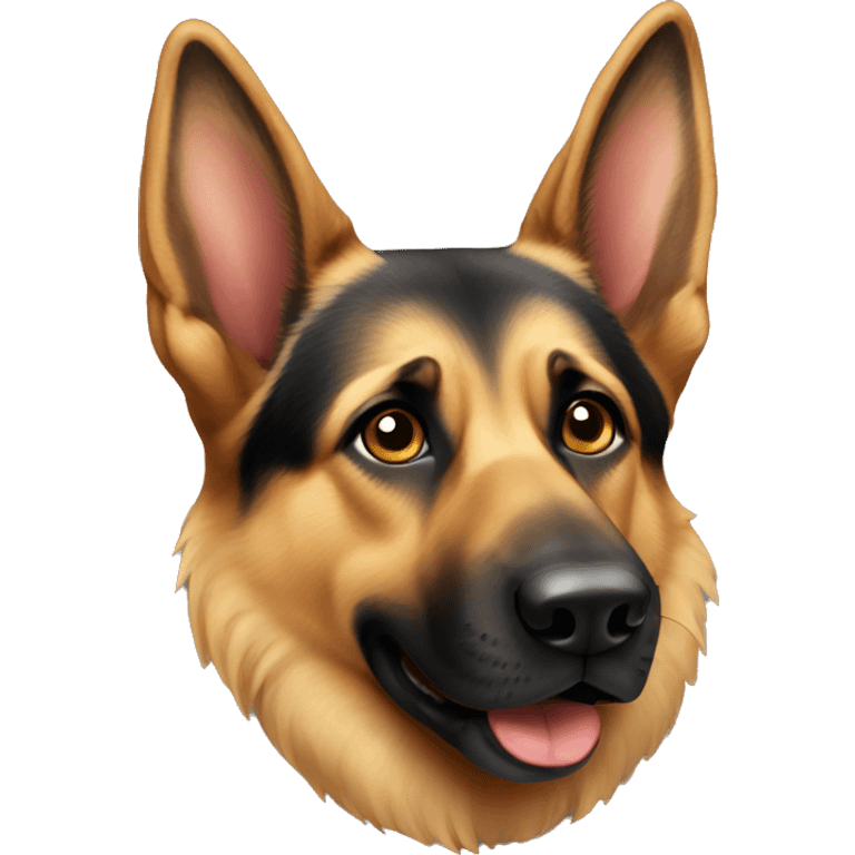 German Shepard emoji