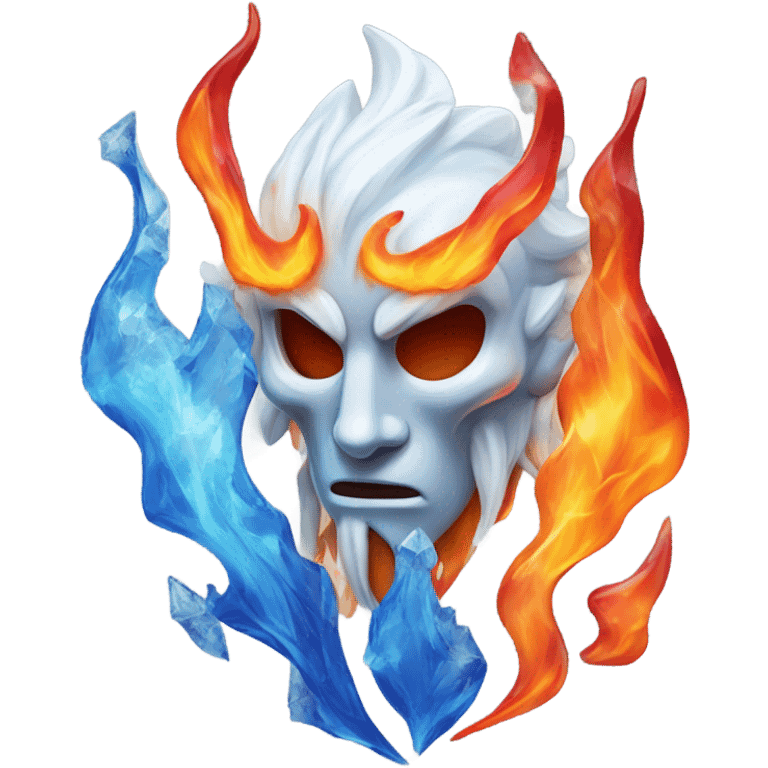 Fire and Ice emoji