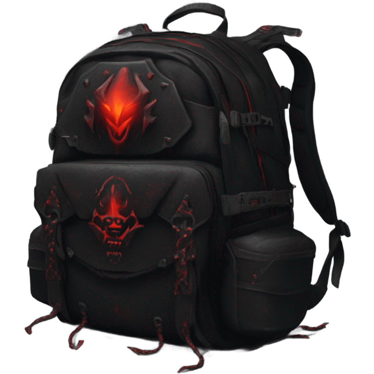 Satan’s backpack  emoji