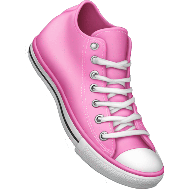 Pink converse emoji