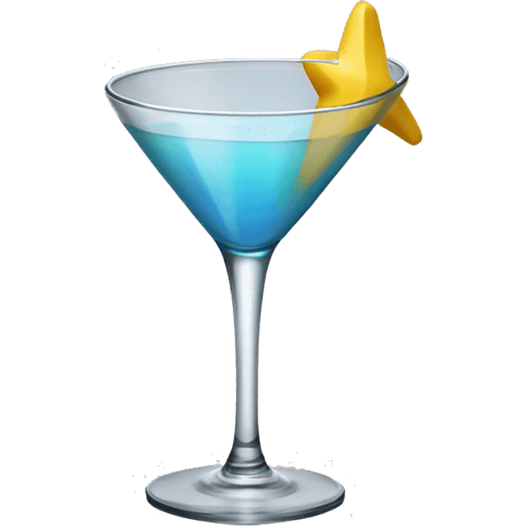 Pour star martini emoji