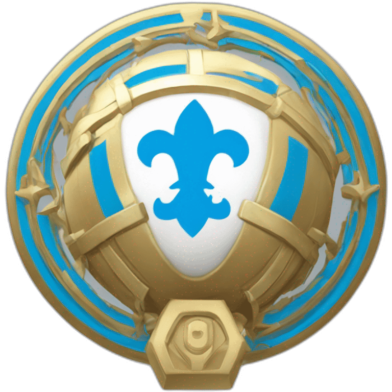 olympique de marseille logo emoji