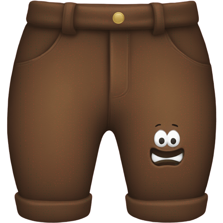 Poop emoji and pants  emoji