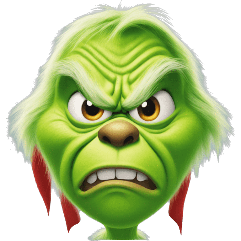 the grinch angry emoji