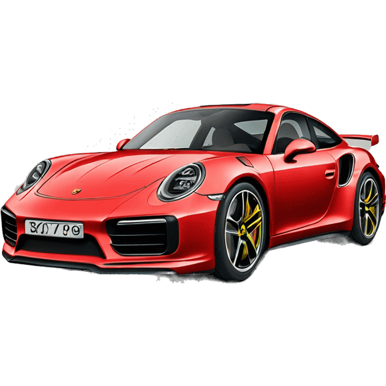 porsche 911 turbo s emoji