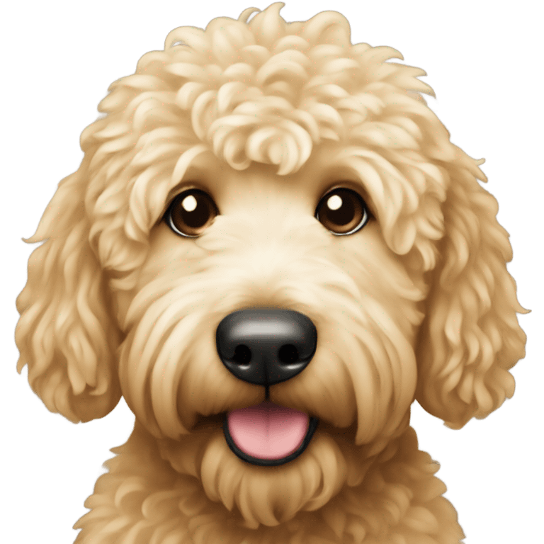 Golden doodle  emoji