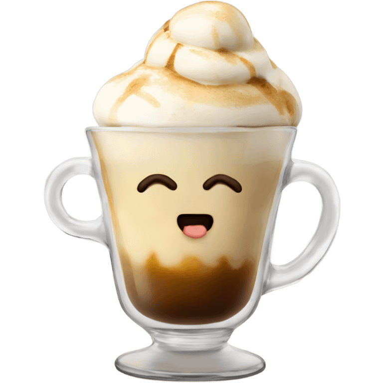 Italian affogato emoji