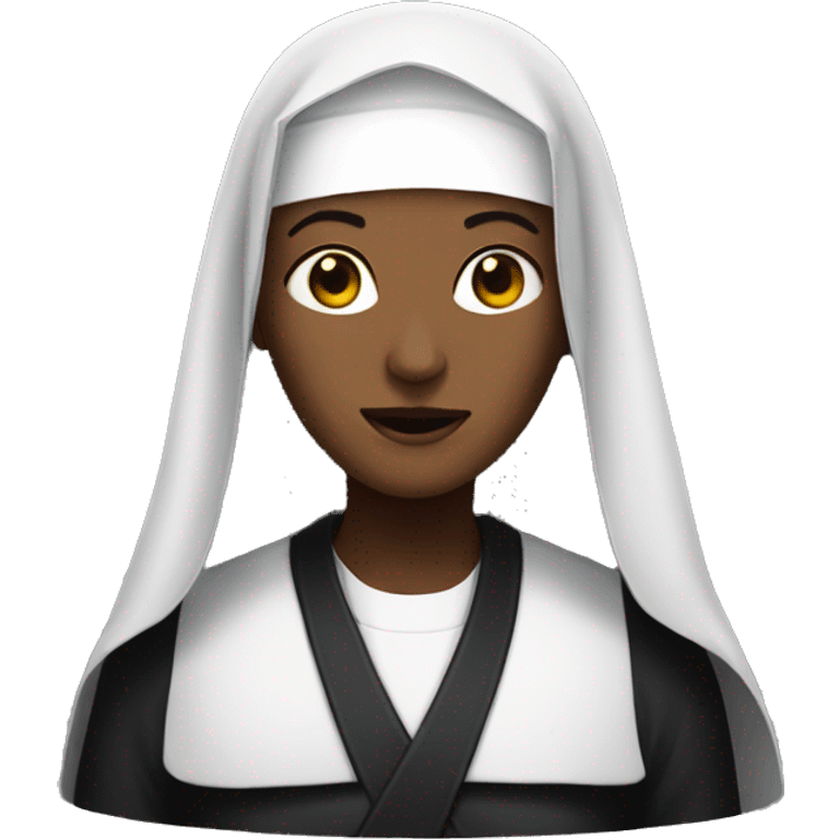 The nun emoji