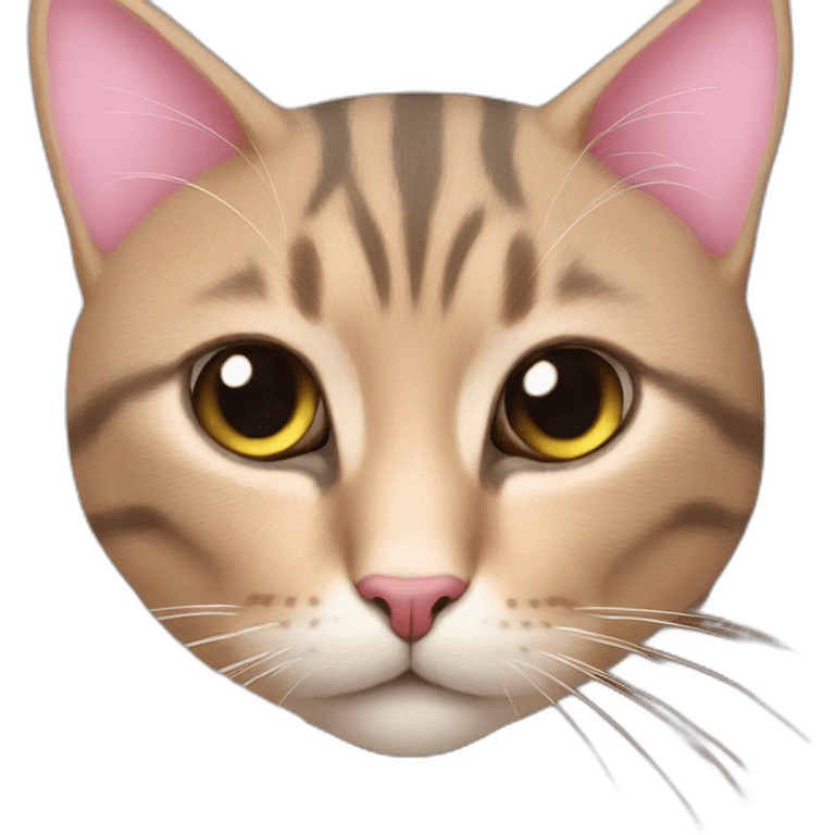 gato rosa emoji