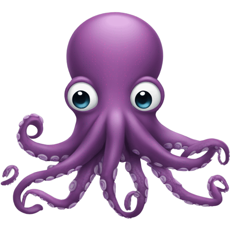 agreeable octopus with an "I agree" sign emoji