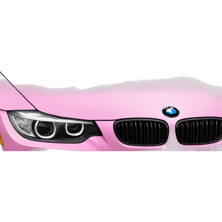 bmw pink light  emoji