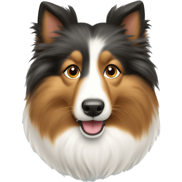 Shetland sheepdog emoji