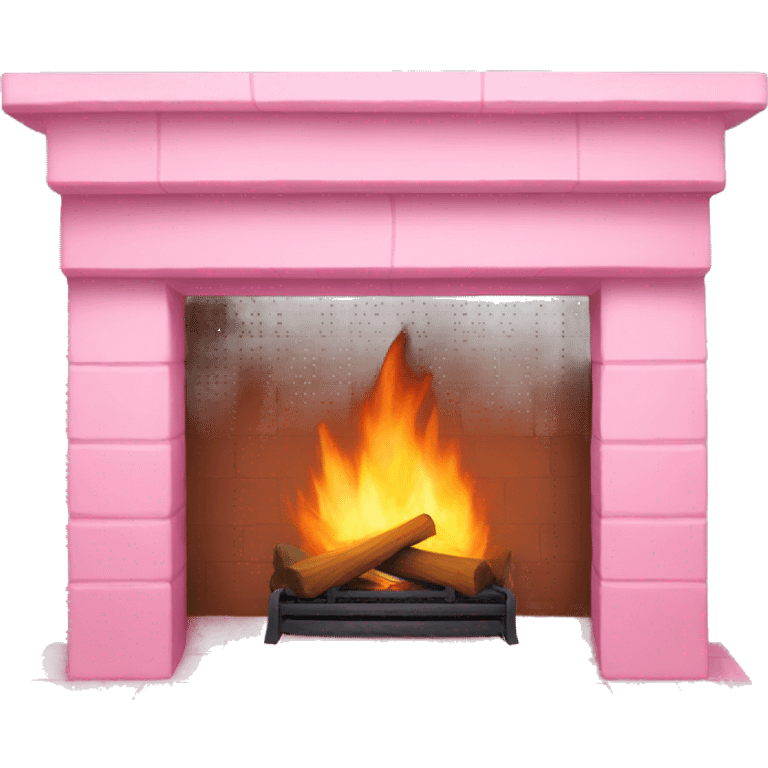 Winter Pink FirePlace emoji