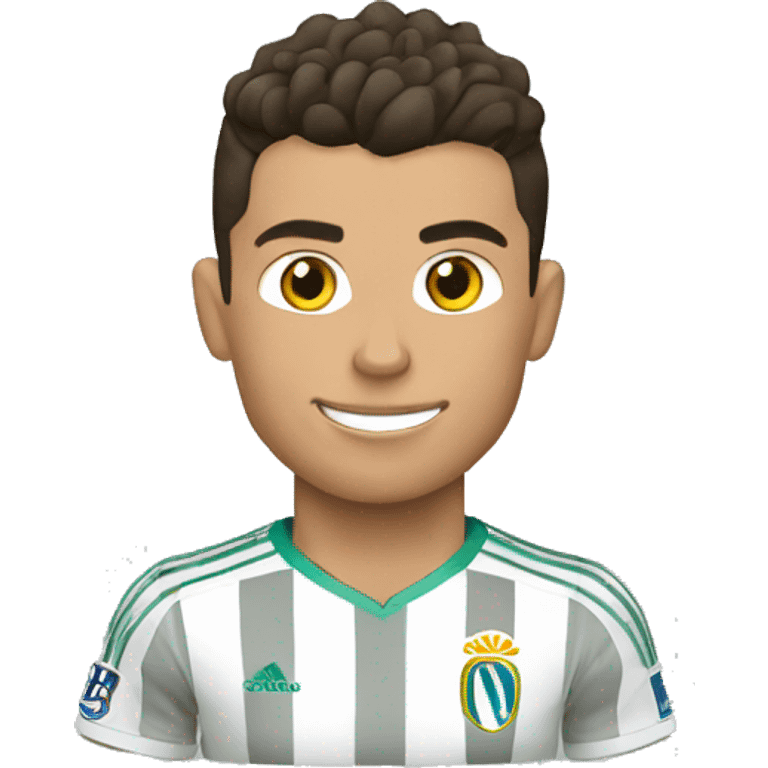 cristiano ronaldo con la champions emoji