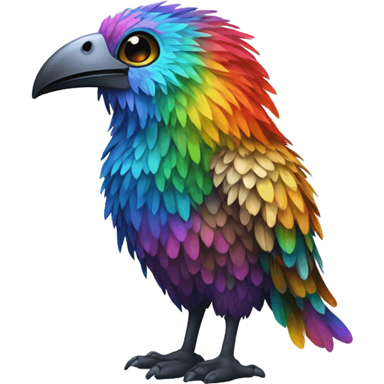 Rainbow animal emoji