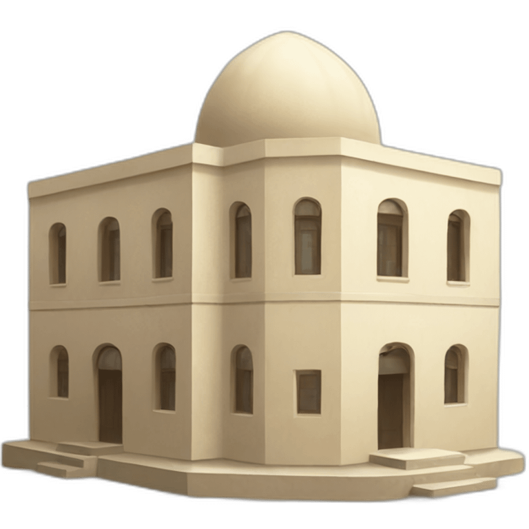 Saudi old building emoji