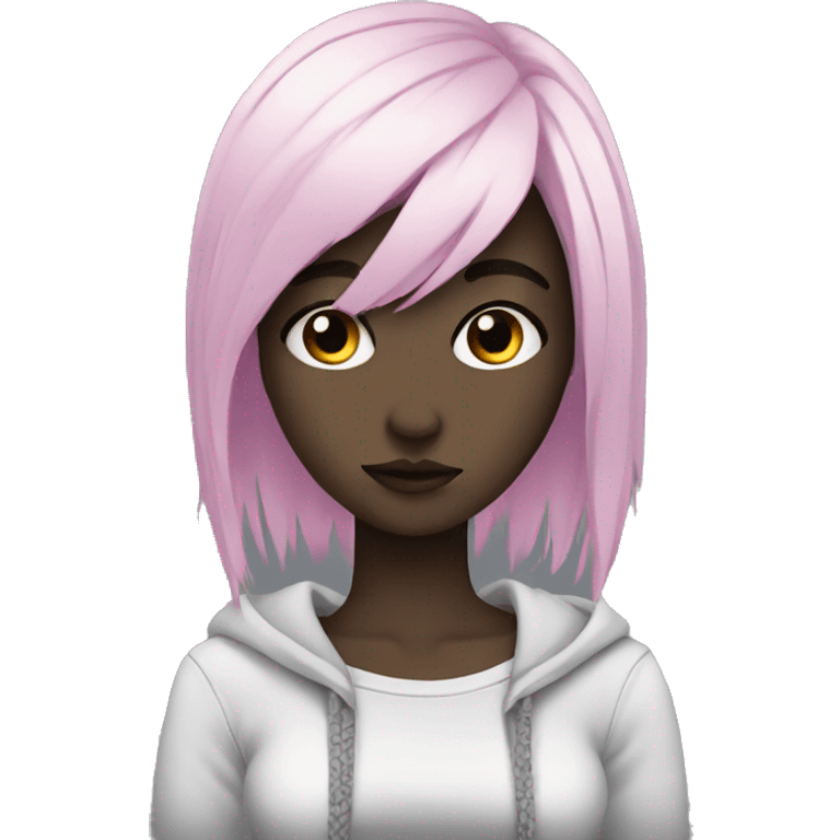 Cute Edgy Emo Lady emoji