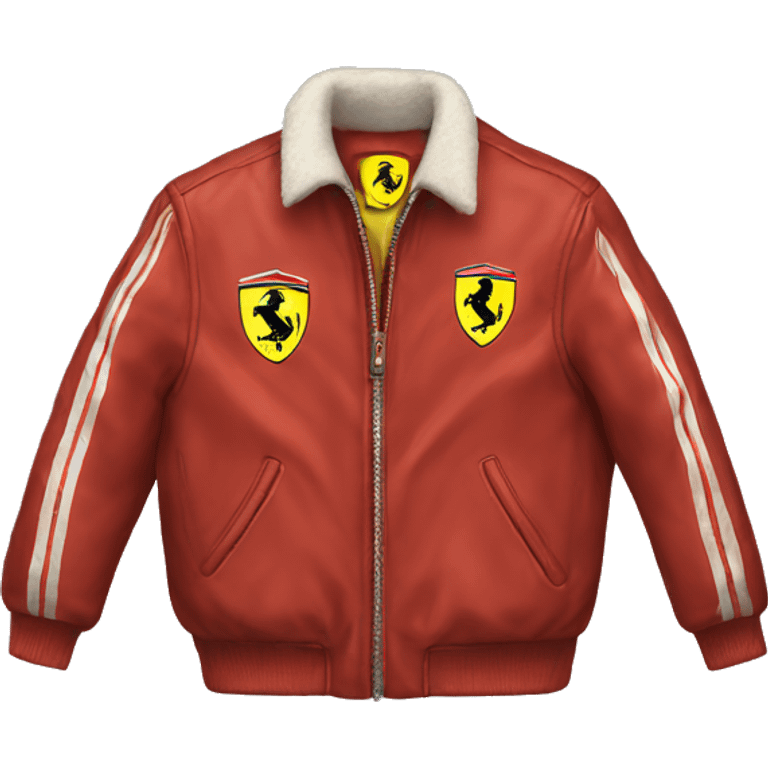 Ferrari jacket  emoji