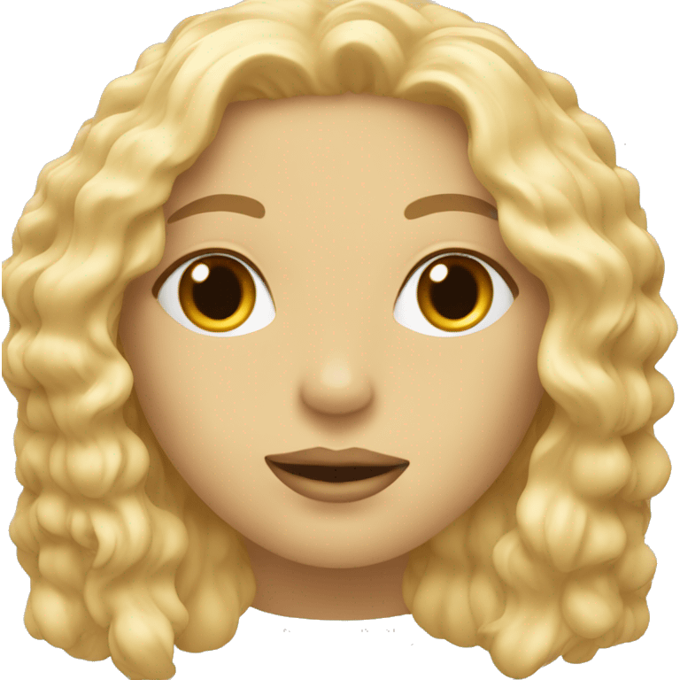 Golden de color crema emoji