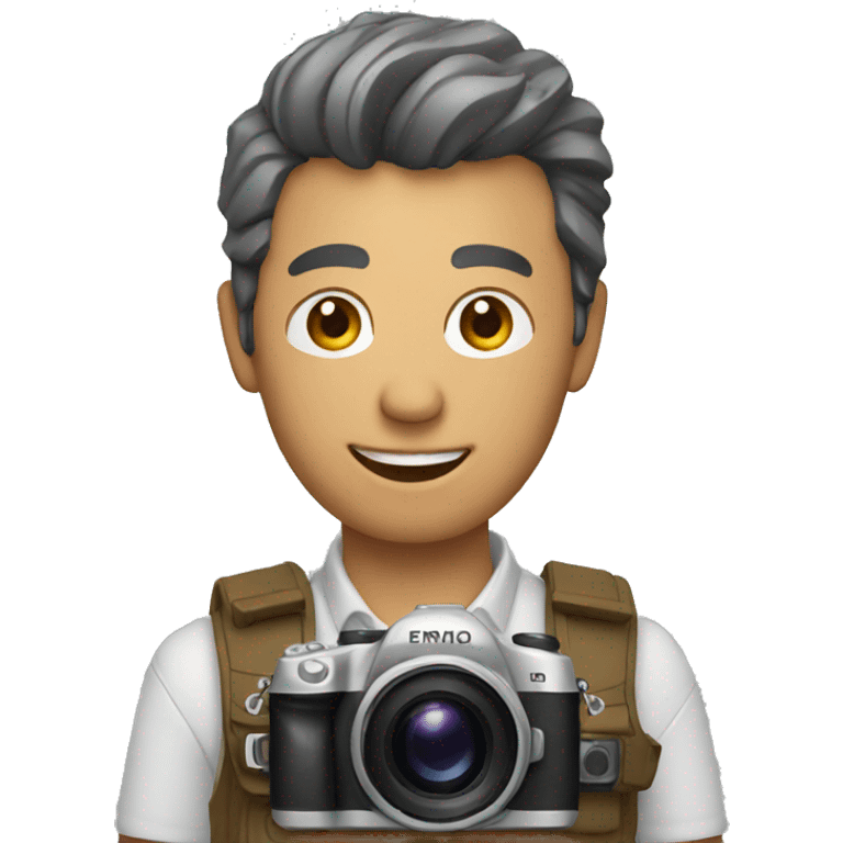 man with camera emoji