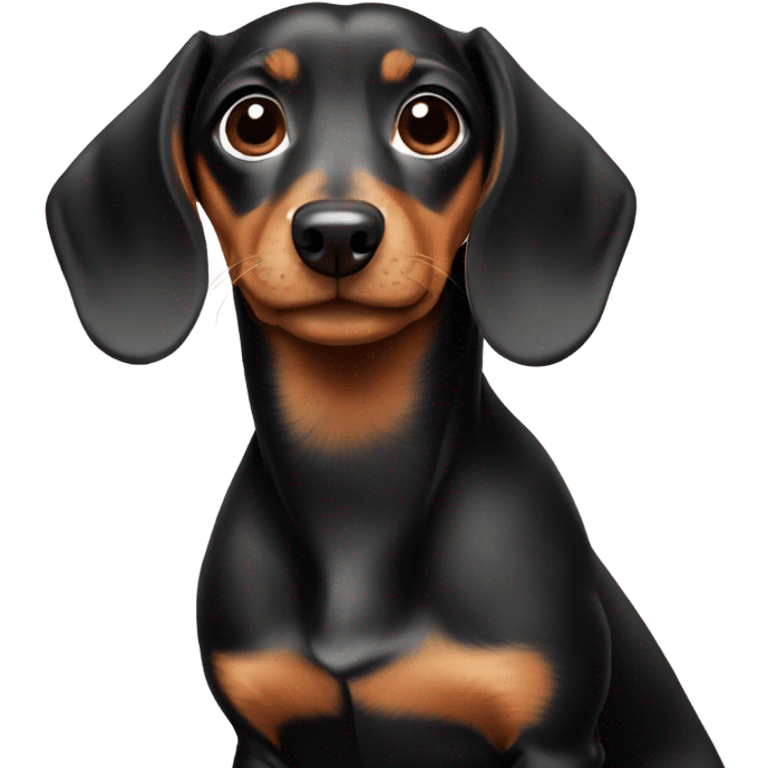 Dachshund puppy emoji