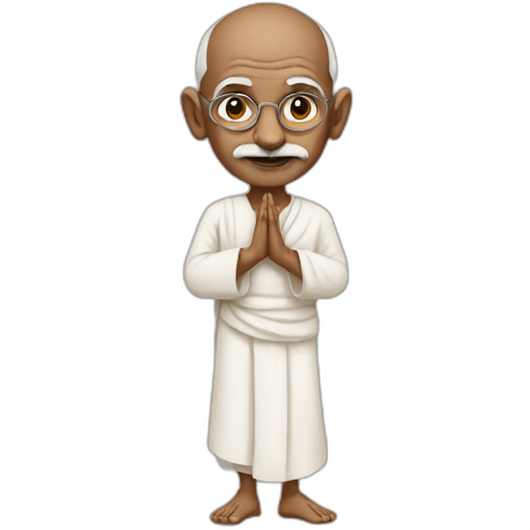 Gandhi emoji