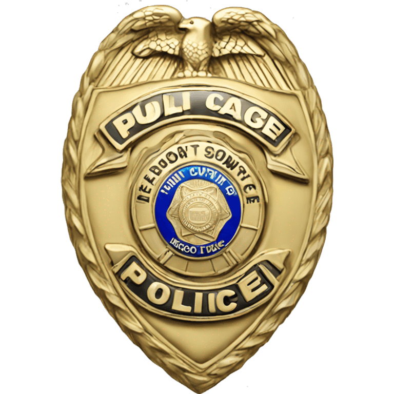 Chicago police badge emoji