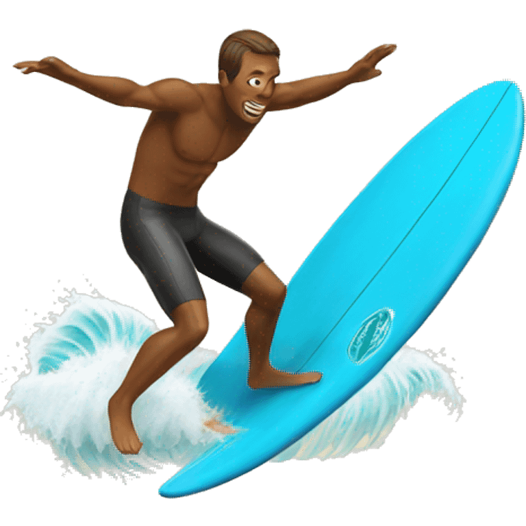 Surfing emoji