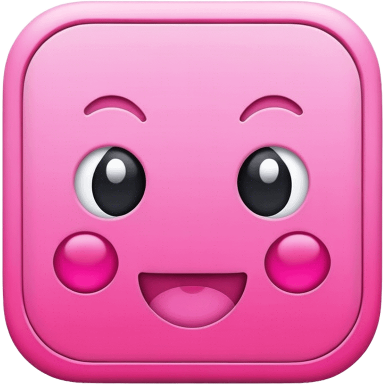 pink post on social media emoji