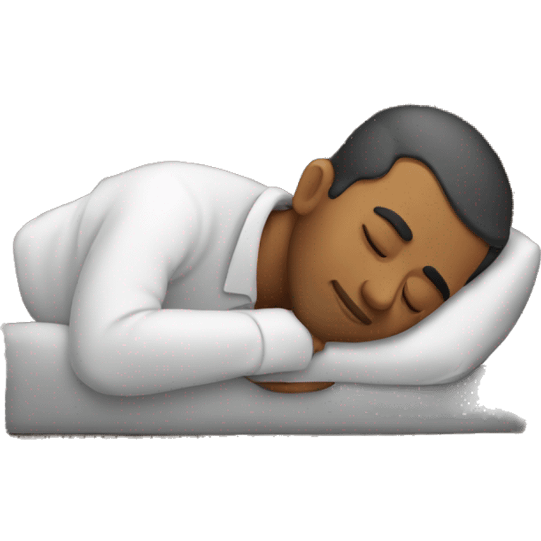 Men’s sleeping emoji