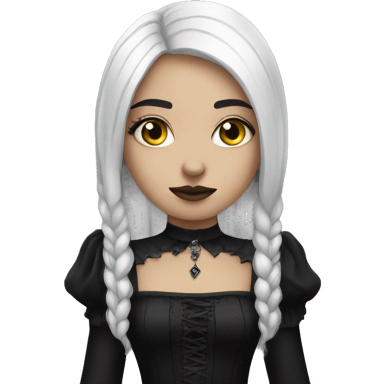 gothic girl emoji