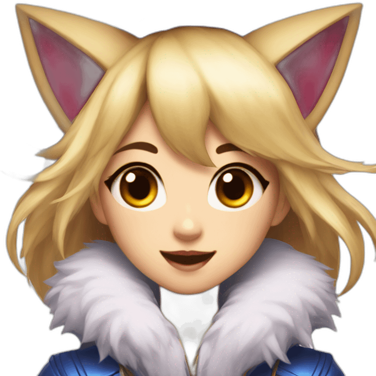 Ahri from league of legend emoji