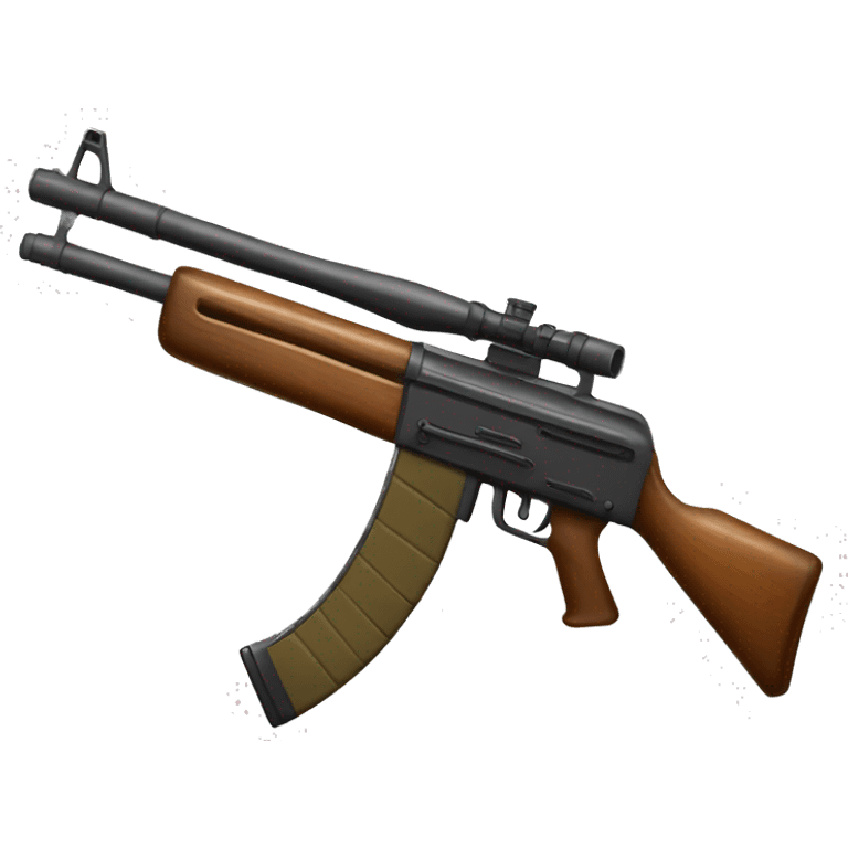 military rifle soviet emoji