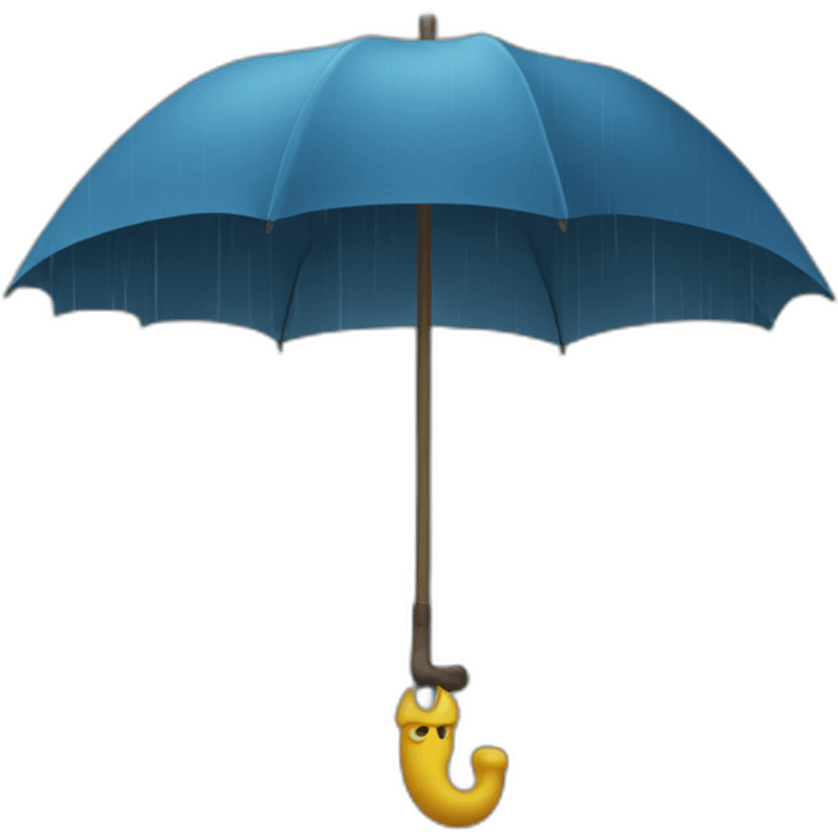 Raining bill emoji