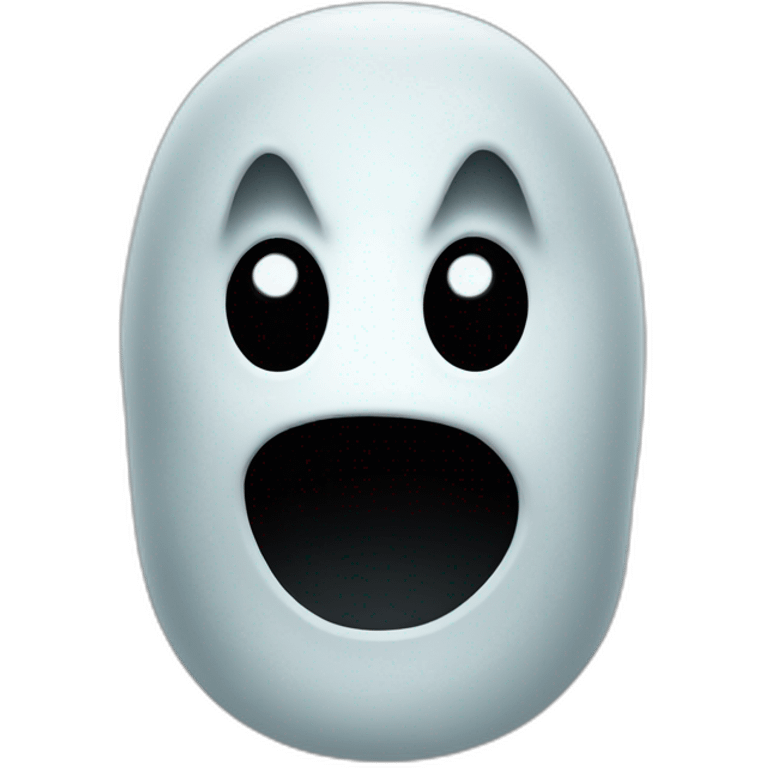 Ghost face emoji