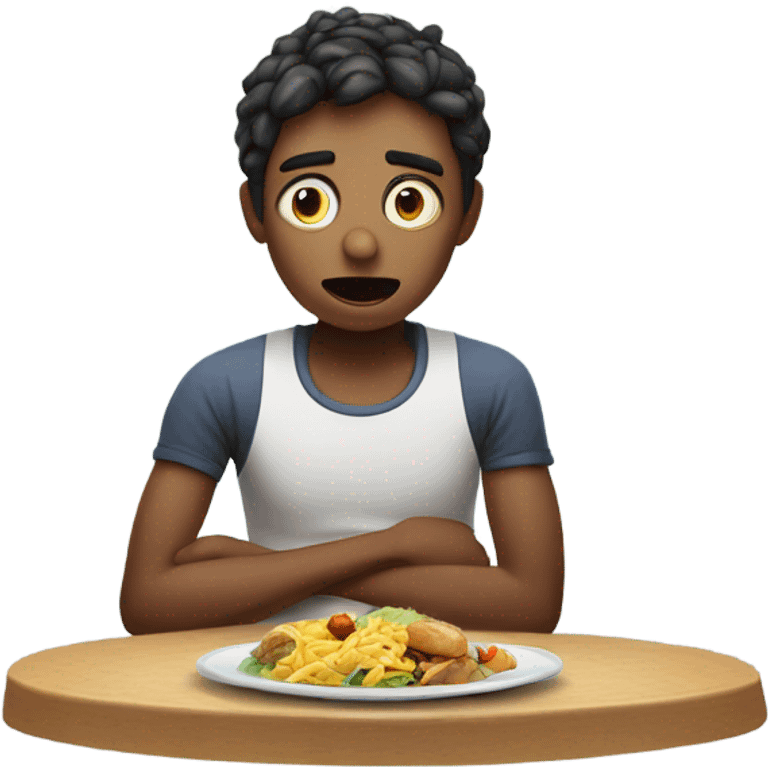 Hungry person emoji