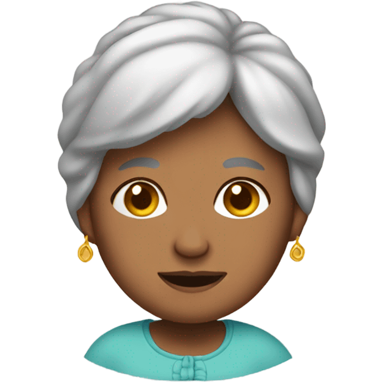 Pregnant grandma emoji