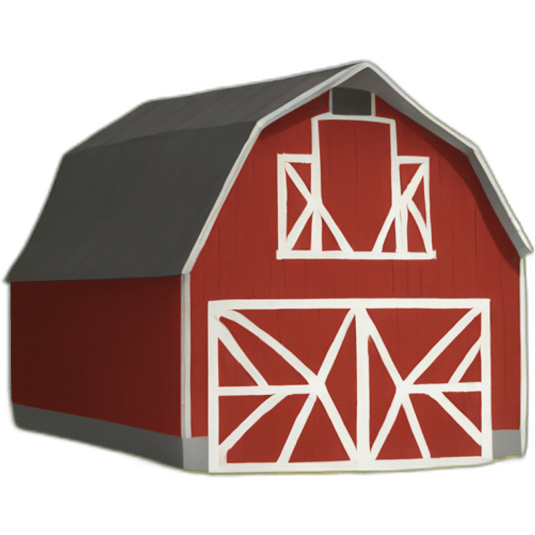 farm barn with crops emoji