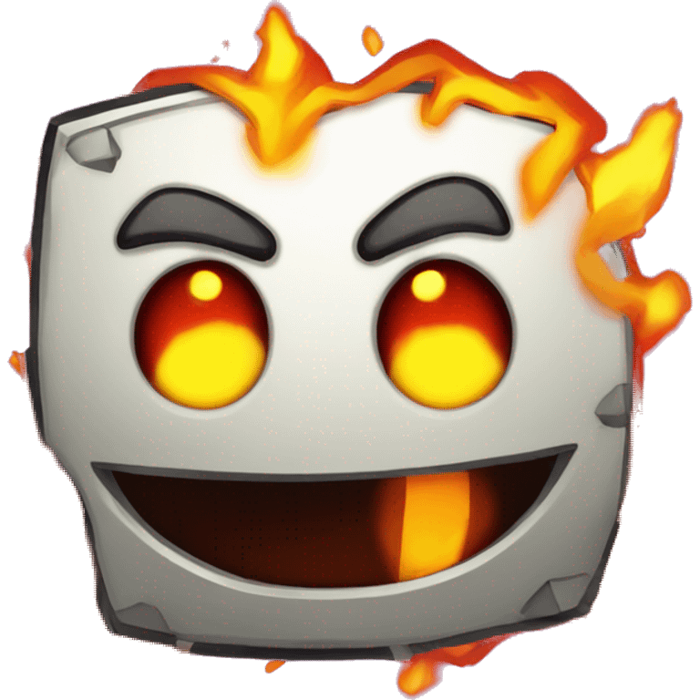 fire in the hole from geometry dash emoji