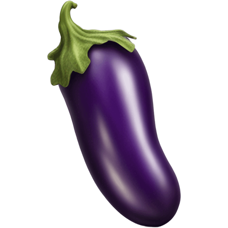 Big egg plant oozing emoji