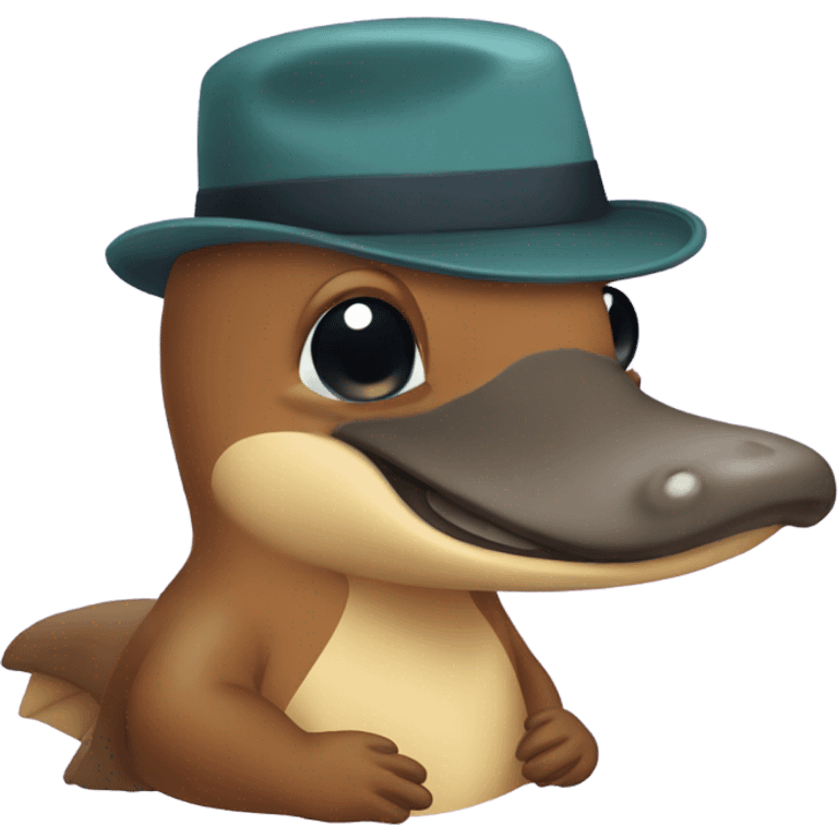 Cute platypus  emoji